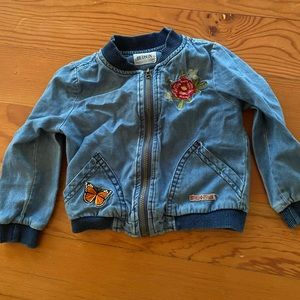 Hudson Toddler Embroidered Jean Jacket